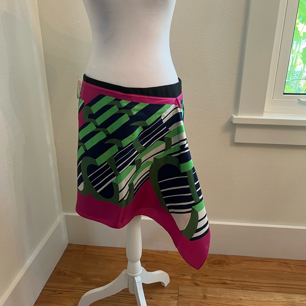 Carven, asymmetrical mini skirt